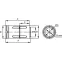 Трансформатор тока CT100 2500A, класс 0.2, 15ВА
