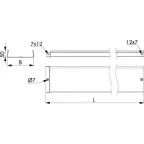 Трансформатор тока CT20 125A, класс 0.5, 1ВА