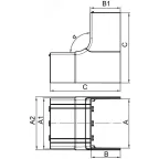 Трансформатор тока CT30 100A, класс 0.2, 1ВА
