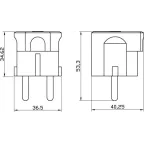 Трансформатор тока CT100 1600A, класс 0.5S, 15ВА