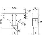 Трансформатор тока CT100 800A, класс 0.2, 5ВА