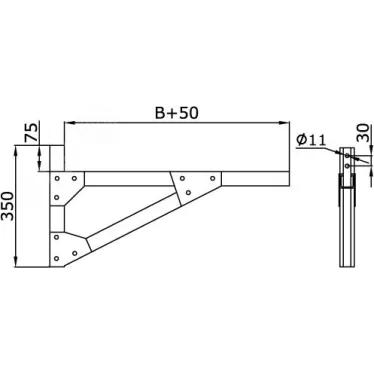 Трансформатор тока CT50 1000A, класс 0.2, 10ВА