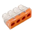 Клемма СМК 773-174 (с пастой) 4 отверстия 2.5-6.0мм2 (уп.50шт.) PROxima