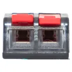 Клемма СМК 221-412 2 отверстия 0.2-4.0 мм2 (100 шт.) PROxima