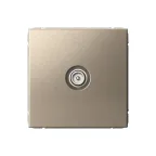                  ARTGALLERY TV ТВ розетка проходная 4DB, механизм, шампань
               