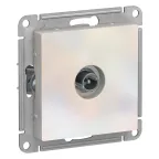                  Розетка ATLASDESIGN TV оконечная 1DB механизм жемчуг
               