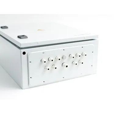 Коммутатор уличный, бесперебойный SKAT 8 портов PoE, UPLINK RJ45 10/100/1000Mbps, SFP 1000Base-X,120 ВТ