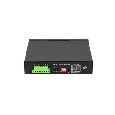 Коммутатор неуправляемый 6 портов RJ45/SFP 10 100 1000 Мб/с PoE 65Вт с ИБП