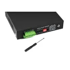 Коммутатор неуправляемый 6 портов RJ45/SFP 10 100 1000 Мб/с PoE 65Вт с ИБП