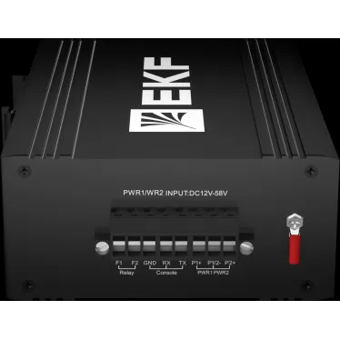 Коммутатор промышленный управляемый уровня L2 TSX-ML2-2GH/SFP-8GT, 2 порта 2.5G Base-X SFP, 8 портов 10/100/1000Base-T(X) RJ45, монтаж на динрейку TSX EKF