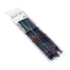 Хомут P6.6 стандартный черный 4.8x200 (50шт) FlexLock PROxima