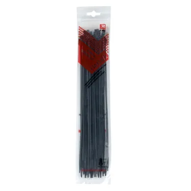 Хомут P6.6 стандартный черный 3.6x300 (50шт) FlexLock PROxima