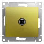                  GLOSSA TV розетка оконечная 1DB механизм фисташковый
               