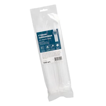 Стяжка нейлоновая НСС «EasyFix 4х250 (бел) (100шт)