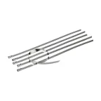 хомут-стяжка стальной 250x4,6 мм, (1уп - 100шт), REXANT