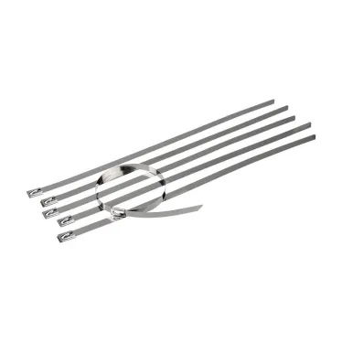 хомут-стяжка стальной 250x4,6 мм, (1уп - 100шт), REXANT