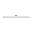 Стяжка кабельная нейлоновая 920x9,0 мм, белая (25 шт/уп)