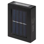 Светильник уличный ERAFS024-02 на солнечной батарее настенный Практик 2 LED 7*3*10 см