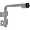 LIGHTING Кронштейн КР-2 D-60мм L-500мм под монтажную ленту 2 хомута серый IEK