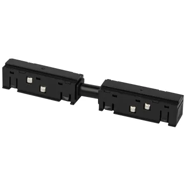 Коннектор питания прямой для магнитной трековой системы NOVA 48V TRM20-PCL-B черный