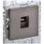 BRITE Розетка компьютерная RJ45 кат.6 РК11-БрТБ темная бронза IEK