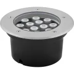                  Светильник светодиодный тротуарный ДВУ-12w 2700К IP67 круг
               