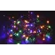 LIGHTING Гирлянда нить 10м 100 светодиодов RGB IP20 зеленый шнур 1,5м 230В контроллер 8 сцен IEK