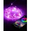 Гирлянда Нить с пультом, RGB, 10 м, 220 V, с таймер, с музыкой, с упр. через моб. прилож., длина провод ЕGNIG - PU-1