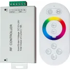                  Контроллер к LED ленте RGB 12-24v с сенсорным белым ПДУ для LS606,607
               