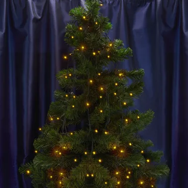 Гирлянда линейная LED желтый 40м IP44
