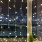                  Гирлянда LED Дождь/Занавес 2м*2м теплый свет, 24V,IP44 ENOZ-2B необходим трансформатор Б0041911 приобретается отдельно Б0041908
               
