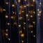 Гирлянда бахрома LED 2700К с эффектом стробов 4.5м IP44