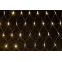 LIGHTING Гирлянда сеть 1,5х1,5м 160 светодиодов теплый белый свет IP20 прозрачный шнур 3м 230В контроллер 8 сцен IEK