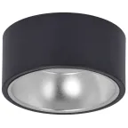                  LIGHTING Светильник 4017 накладной потолочный под лампу GX53 черный/хром IEK
               