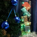                  Гирлянда линейная LED зеленый 2м от батареек
               
