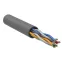 Витая пара U/UTP кат 6 4х2х24AWG PATCH LSZH 305м серый
