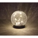 Садовый светильник Шар на солнечной батарее, 15 LED 15 cм ERASF012-24