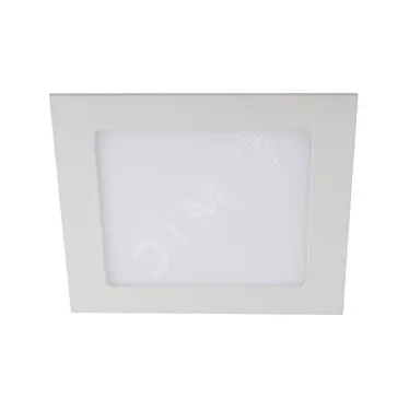 Светильник светодиодный квадратный LED 12W 220V 6500K LED 2-12-6K