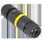                  Коннектор кабельный герметичный WTP-102 3 PIN IP68
               