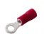 Наконечник кольцевой изолир 3.7 мм 0.5-1.5 кв мм (НКи 1.5-3.5) красный, REXANT