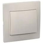                  KVARTA Выключатель 1кл ВС10-1-0-ККм-44 10А IP44 крем. IEK
               