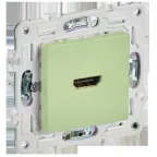SKANDY Розетка HDMI SK-H01G мятный IEK