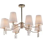 Люстра Cristal 2095-308 8 х Е14 40 Вт классика Rivoli (Б0062117)