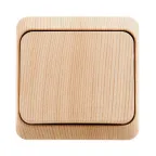                  ЭТЮД Переключатель одноклавишный наружный сосна
               