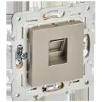                  SKANDY Розетка компьютерная RJ45 кат.6 SK-K02Sh шампань IEK
               