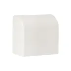 Заглушка (40х25) (4 шт) Plast Белый