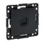 Стокгольм Механизм Розетки RJ-45 1-местной черный