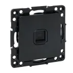                  Стокгольм Механизм Розетки RJ-45 1-местной черный
               