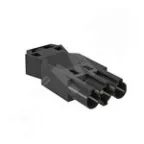 Разъем 3-полюсный Modul45connect, вилка 16 А, 250 B (белый)