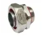 Взрывозащищенная Ex e муфта металлорукав-коробка. DN35 мм. M40х1,5.Нержавеющая сталь AISI 316L. IP66/67